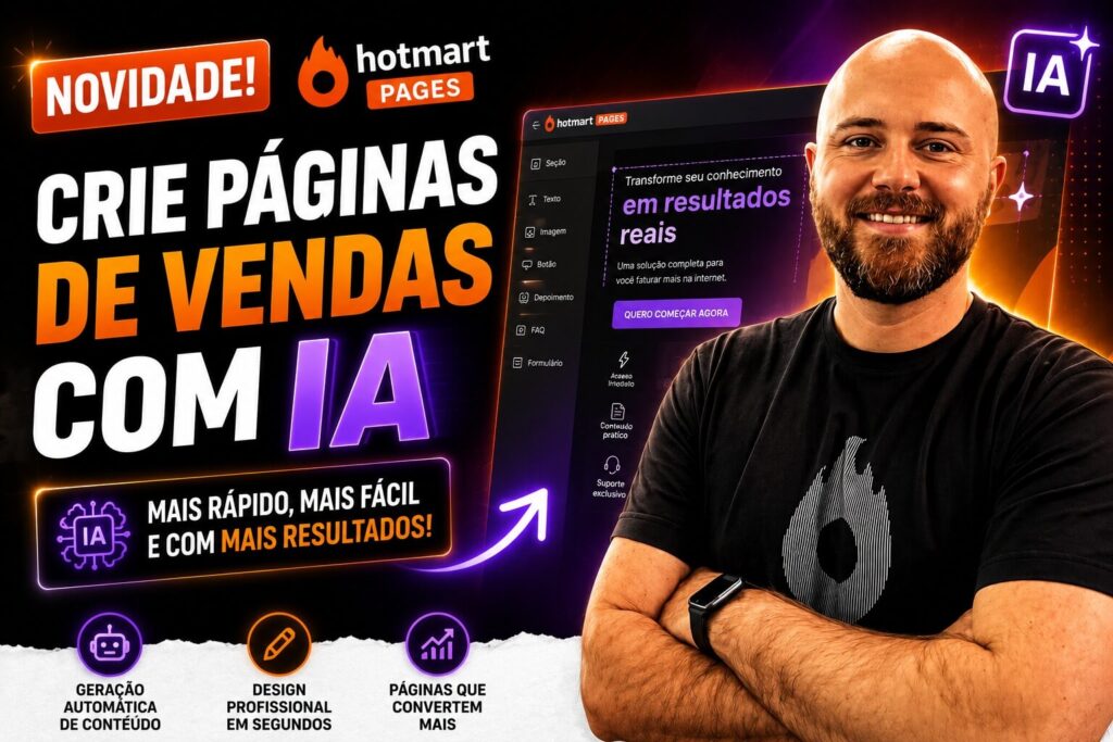 Hotmart Pages com IA